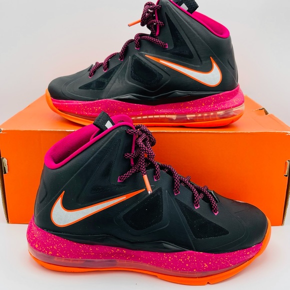 Nike LeBron 10 GS 'Floridian' Shoes Size 4.5Y